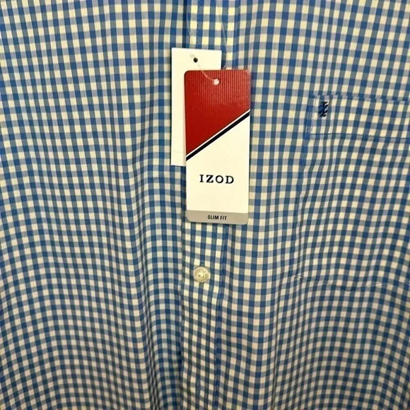 BRAND NEW!! Izod mens XL button down shirt - Picture 3 of 7